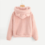 Teddy Hoodie Pullovers